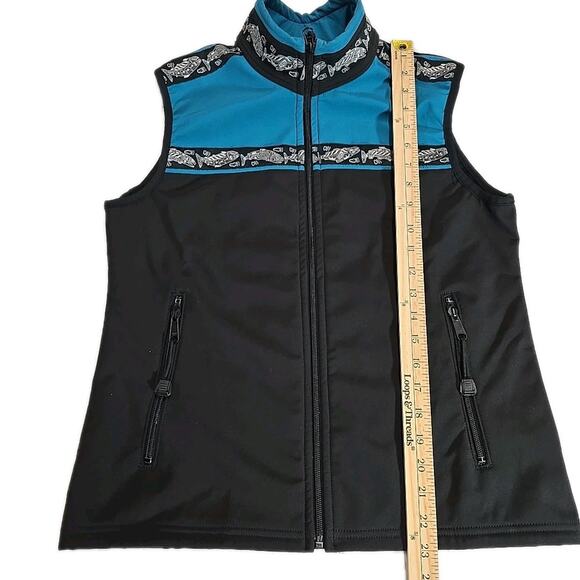 Copper River Fleece Womens Kodiak Softshell Vest Sz S Alaska USA Outdoor - Picture 8 of 9